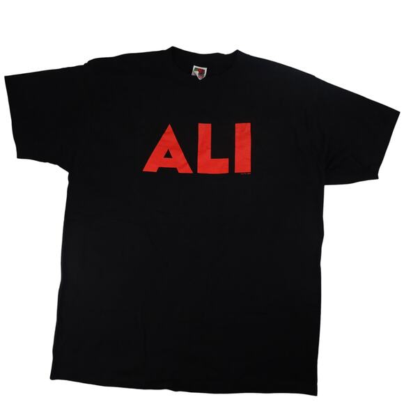 Vintage Y2k Muhammad "ALI" spellout Graphic T Shirt - Picture 1 of 8
